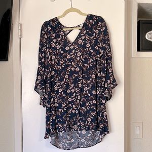 Lush brand bell sleeve dress